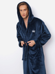 Szlafrok Aruelle William bathrobe 2XL Granatowt (5907479343117) - obraz 3