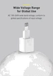20W зарядний пристрій Baseus Charger для Iphone, Apple, Samsung, Xiaomi швидка зарядка PD біла - зображення 6