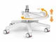Дитяче крісло ErgoKids Mio Ergo Lite оббивка сіра однотонна Y-507 Lite G - зображення 3