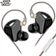 Hi-Fi навушники гарнітура KZ ZVX Black - зображення 1