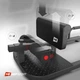 &nbsp;Регульована лава для тренувань KidsbunkBed 93х50 см чорний червоний - зображення 4