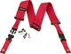 Гитарный ремень DIMARZIO 2 INCH NYLON CLIPLOCK RED - изображение 2