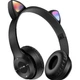 Беспроводные Bluetooth наушники P47 с кошачьими ушками Cat Ear и LED подсветкой - изображение 11