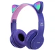 Беспроводные Bluetooth наушники P47 с кошачьими ушками Cat Ear и LED подсветкой - изображение 10
