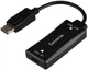 Adapter-przejściówka Cablexpert HDMI na DisplayPort, 4K@30Hz (A-HDMIF30-DPM-01) - obraz 1