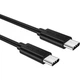 Кабель USB 2.0 Type-C M-M Choetech CC0004 3м 60W PVC чорний - зображення 2