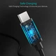 Кабель USB 2.0 Type-C M-M Choetech CC0004 3м 60W PVC чорний - зображення 4