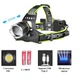 Ліхтар налобний акумуляторний BL-8003-P50 2x18650 zoom black - зображення 5