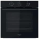 Духовий шафа Whirlpool електричний, 71л, A, конвекція, чорний - зображення 1