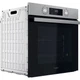 Духова шафа Whirlpool електрична, 71л, A+, дісплей, конвекція, телескопічня направляючі, нерж (OMR58HU1X) - зображення 4