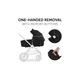 Коляска Hauck 2 в 1 Walk N Care Air (Black) (16547-8) - зображення 10