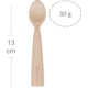 Набор детской посуды MinikOiOi Scooper - Bubble Beige силиконовая ложка (101140008) - изображение 2