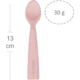 Набор детской посуды MinikOiOi Scooper - Pinky Pink силиконовая ложка (101140002) - изображение 2