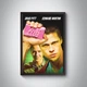 Постер фильма Fight Club / Бойцовский клуб (FC3) Брэд Питт - изображение 2