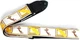 Ремінь гітарний FENDER STRAP 2" MONOGRAMMED WHITE BROWN YELLOW - зображення 5