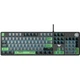 Клавіатура Aula F2088 PRO Plus 9 Green Keys KRGD Blue USB UA Black/Gray (6948391234892). 301984 - изображение 1
