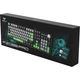 Клавіатура Aula F2088 PRO Plus 9 Green Keys KRGD Blue USB UA Black/Gray (6948391234892). 301984 - изображение 2