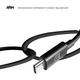 Дата кабель USB 2.0 AM to Type-C 1.2m AMD718BL black Armorstandart (ARM64372) - изображение 3
