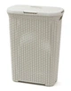 Корзина для белья Natural Style Curver 40L кремовый - изображение 1