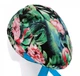Медицинская шапочка женская HeadwearUniverse универсальная принт Цветочные фламинго - изображение 2