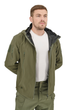 Тактическая летняя куртка (парка, ветровка) с капюшоном Warrior Wear JA-24 Olive Green S - изображение 5