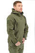 Тактическая летняя куртка (парка, ветровка) с капюшоном Warrior Wear JA-24 Olive Green 3XL - изображение 7