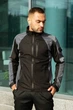 Мужская демисезонная куртка ветровка SoftShell Light iForce Intruder 0091 M Черно-серый (IN - 0091/1 B ) - изображение 4