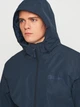 Куртка демисезонная с капюшоном мужская Jack Wolfskin Taubenberg 3In1 Jkt M 1115311-1010 M Темно-синяя (4064993502763) - изображение 5