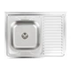 Мойка Кухонная Platinum 8060 L 0,7/160 Мм Decor - изображение 1