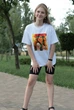 Детская футболка для девочки с рисунком Мавка белая Рост 110 - изображение 6
