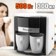 Краплинна кавоварка Domotec MS-0706 з 2 чашками, Біла (МХ-12166) - зображення 1