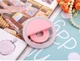 Светодиодное кольцо для селфи с подсветкой Selfie Ring Light Розовый (V2847) - изображение 4