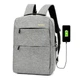 Рюкзак міський 3в1 Backpack 9018 дорожній комплект сірий - зображення 5