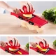 Мультислайсер-овощерезка Mandoline Slicer 6 in 1 c контейнером Красный (Mand36) - изображение 5
