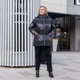 Жіноча демісезонна куртка великого розміру UF-Fashion Ангела-окс 60 принт - зображення 2
