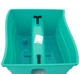 Горшок балконный для поручней FormPlastic WAVE 11 л бирюзовый (2488-049) - изображение 3