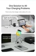 Мережевий зарядний пристрій Baseus PowerCombo Digital PowerStrip 65W (2 AC + 1 USB + Type-C + Кабель Type-C) 1,5м (PSLR000301) - зображення 12