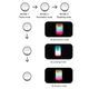Світлодіодна лампочка 4 ШТУКИ A-Plus RGB-Bulb в патрон Е27-99 світлодіодів з ефектом кольорового полум'я - зображення 2
