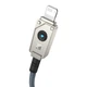 Кабель Baseus Unbreakable Series Fast Charging Data Cable USB to iP 2.4A (P10355802221-01) 2m Stellar White - зображення 5