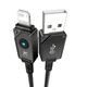 Кабель Baseus Unbreakable Series Fast Charging Data Cable USB to iP 2.4A (P10355802111-01) 2m Cluster Black - изображение 6