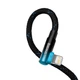 Кабель Baseus MVP 2 Elbow-Shaped Fast Charging Data Cable Type-C to iP 20W (CAVP000321) 2m Black+Blue - зображення 4