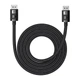 Кабель Baseus High Definition Series DP 8K to DP 8K Adapter Cable (B00633706111-03) 3m Cluster Black - зображення 1