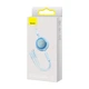 Кабель Baseus Bright Mirror 2 Series Retractable 3-in-1 Fast Charging Data Cable USB to M+L+C 3.5A (CAMJ010017) 1.1m Sky Blue - зображення 8