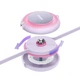 Кабель Baseus Bright Mirror 2 Series Retractable 3-in-1 Fast Charging Data Cable USB to M+L+C 3.5A (CAMJ010005) 1.1m Purple - зображення 3