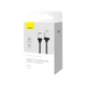 Кабель Baseus CoolPlay Series Fast Charging Cable USB to iP 2.4A (CAKW000501) 2m Black - зображення 8