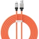 Кабель Baseus CoolPlay Series Fast Charging Cable USB to iP 2.4A (CAKW000507) 2m Orange - зображення 1