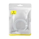 Кабель Baseus Pudding Series Fast Charging Cable USB to iP 2.4A (P10355700221-01) 2m Stellar White - зображення 7