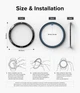 Накладка Fusion Bezel Styling для Galaxy Watch 6 Classic 47mm Stainless Steel Black (GW6C-47-02) - зображення 2