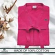 Халат махровый Lacoste 366176016 One size Розовый (1159788626) - изображение 4