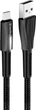 Кабель ColorWay USB - Type-C Zinc Alloy + Led 2.4А 1 м Black (CW-CBUC035-BK) - изображение 2